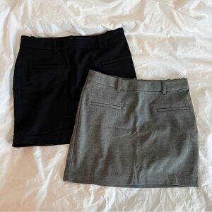 H&M Dressy Mini Skirt (Both New, One with Tag)